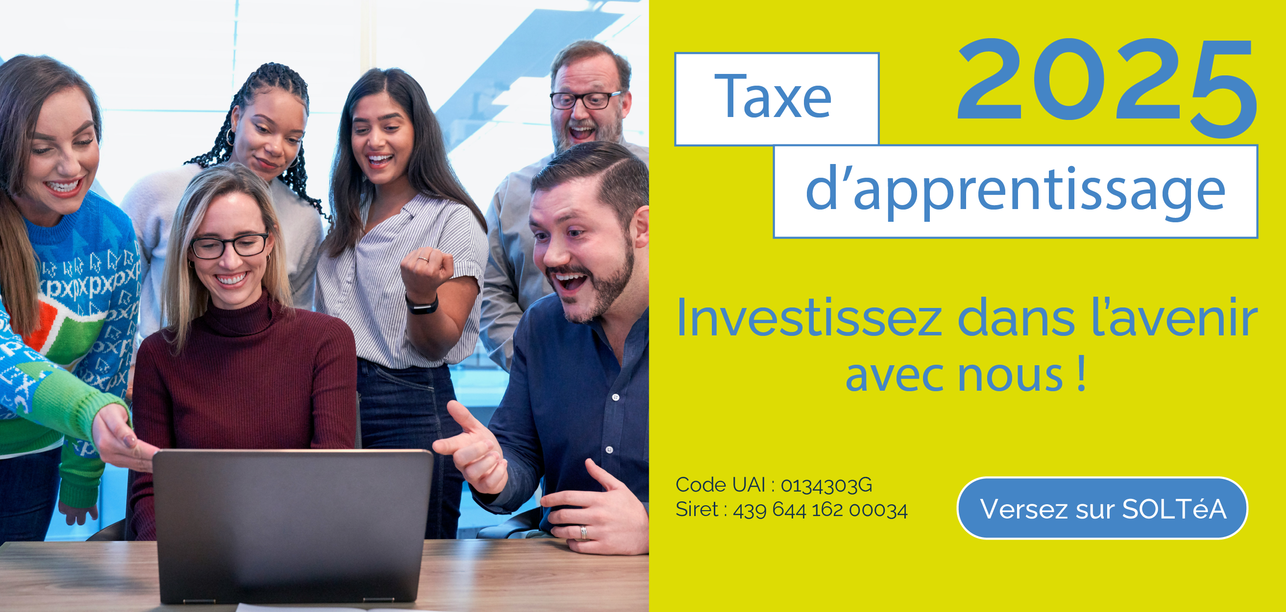 Collecte de la taxe d'apprentissage 2025